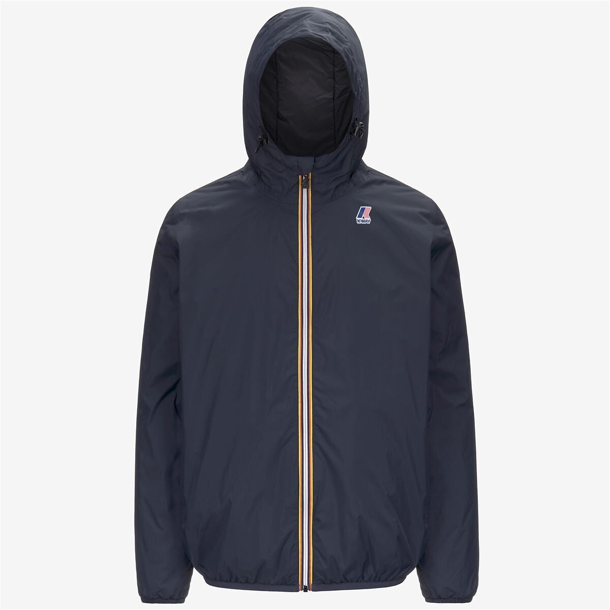 Coupe vent capuche unisexe LE VRAI CLAUDE 4.0 WARM marine, K-WAY