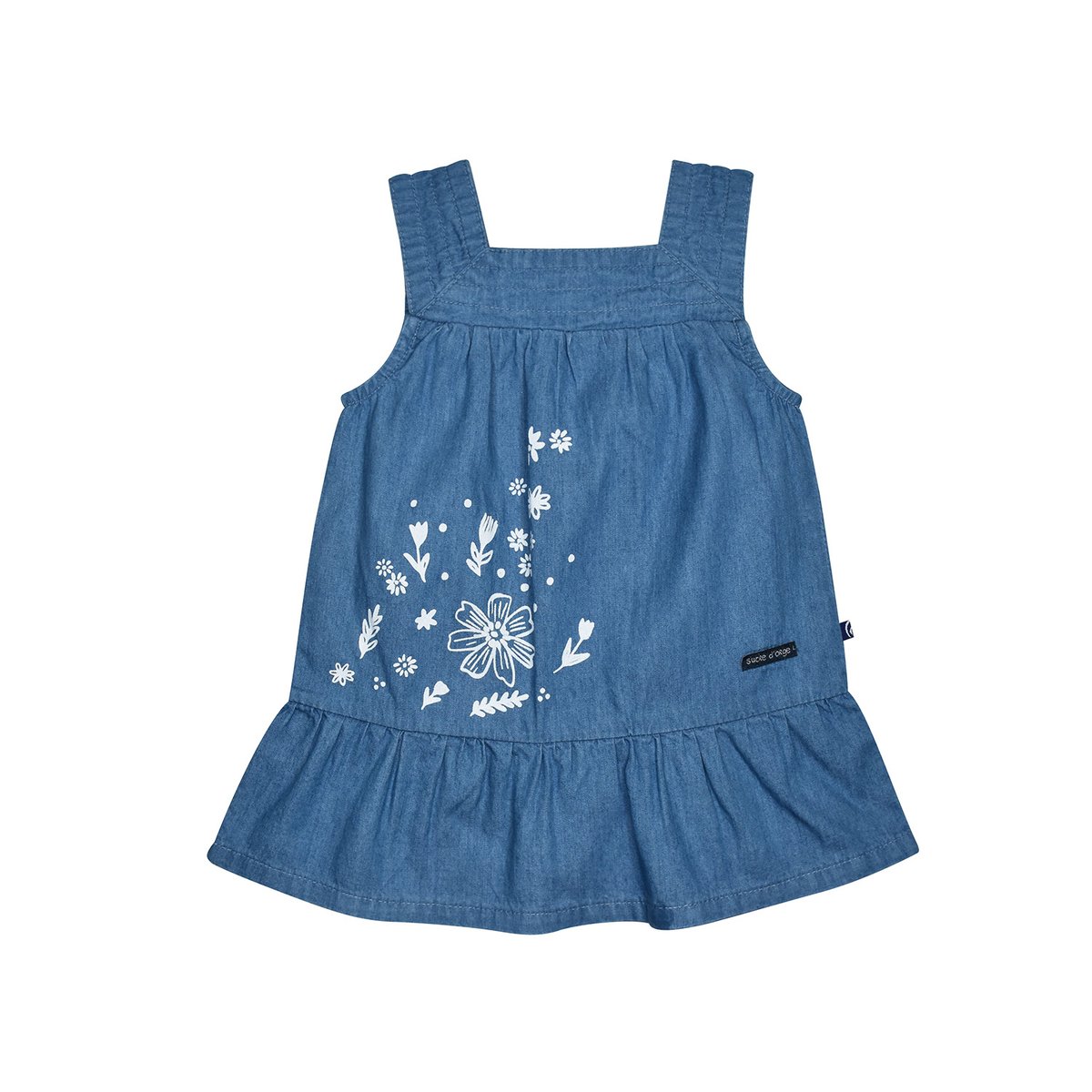 Tshirt robe nora jean bebe bleu, SUCRE D'ORGE