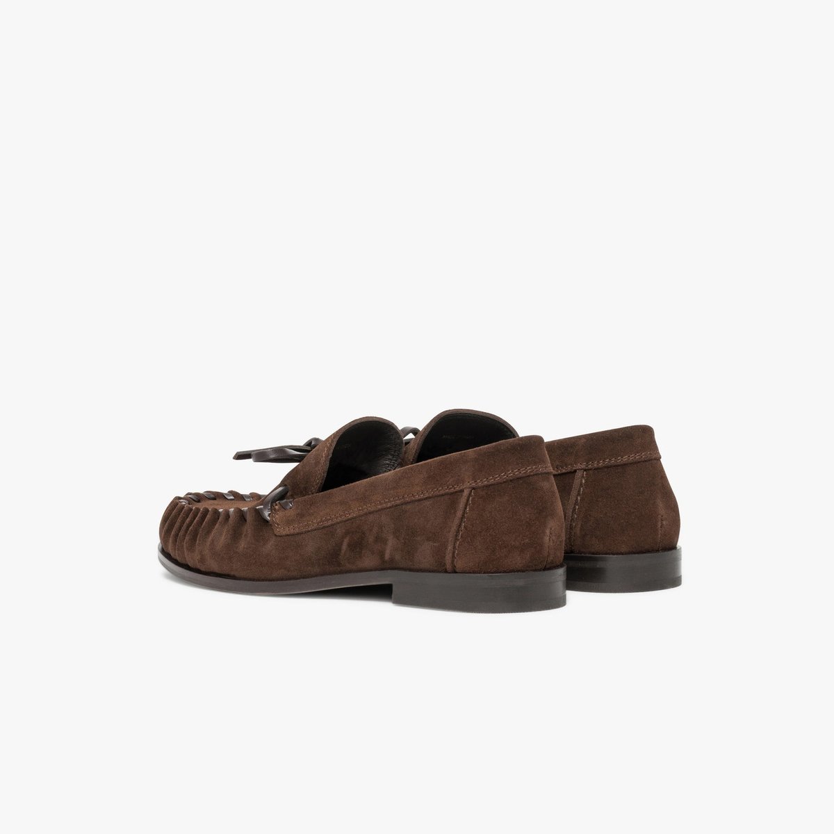 Mocassin en cuir ALEXIE marron chocolat, BOCAGE