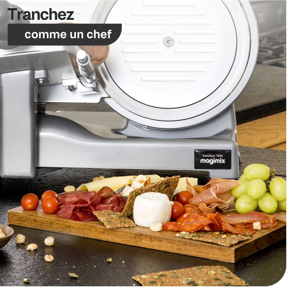 Trancheuse électrique T 250 - 11656 inox, MAGIMIX