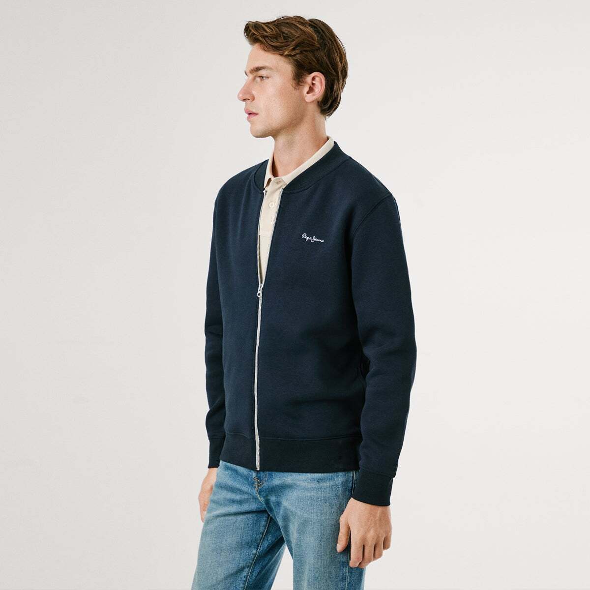 Veste Bomber Sportive bleu dulwich, PEPE JEANS