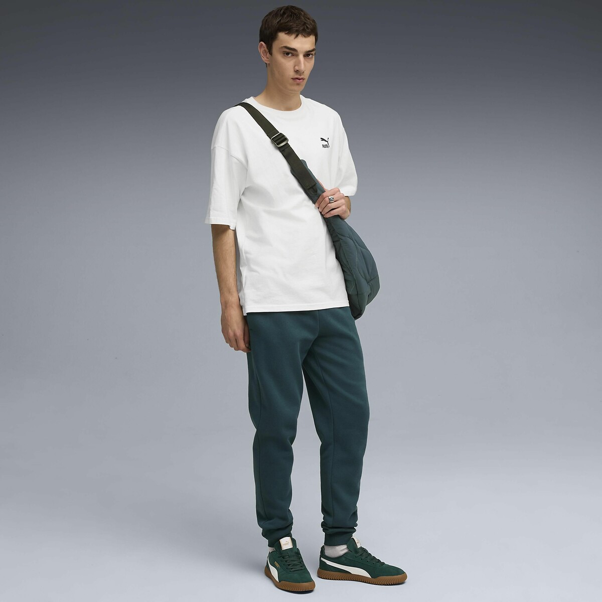 Pantalon de sport essentiel vert, PUMA