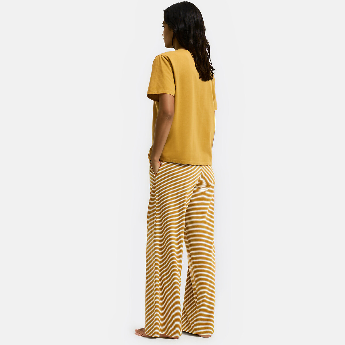 Pijama de punto estampado bronce , LA REDOUTE COLLECTIONS