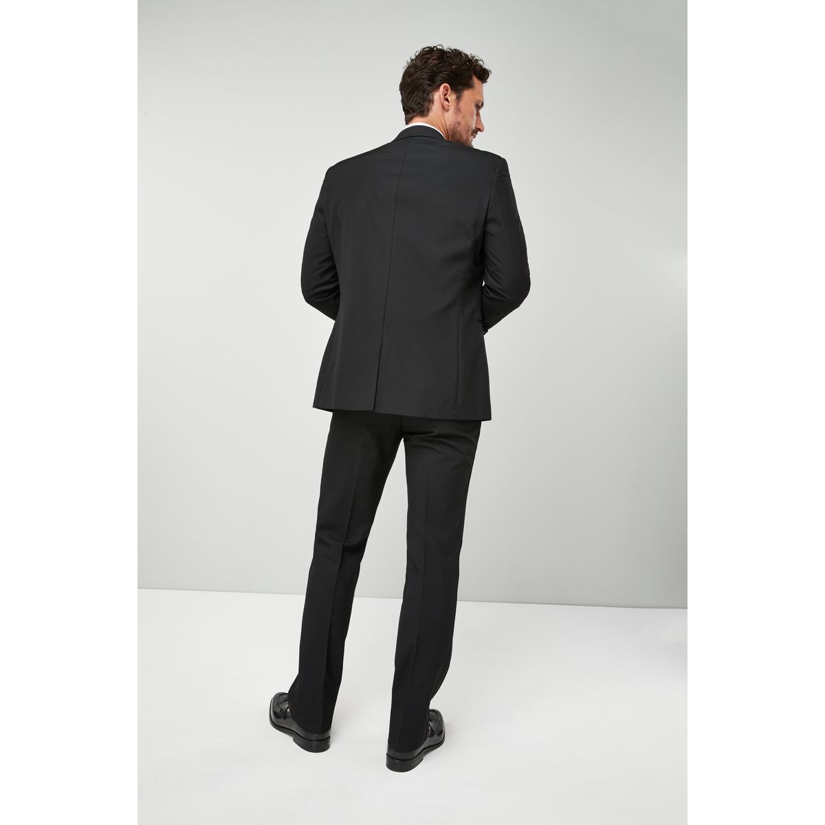 Veste de smoking coupe droite noir, NEXT