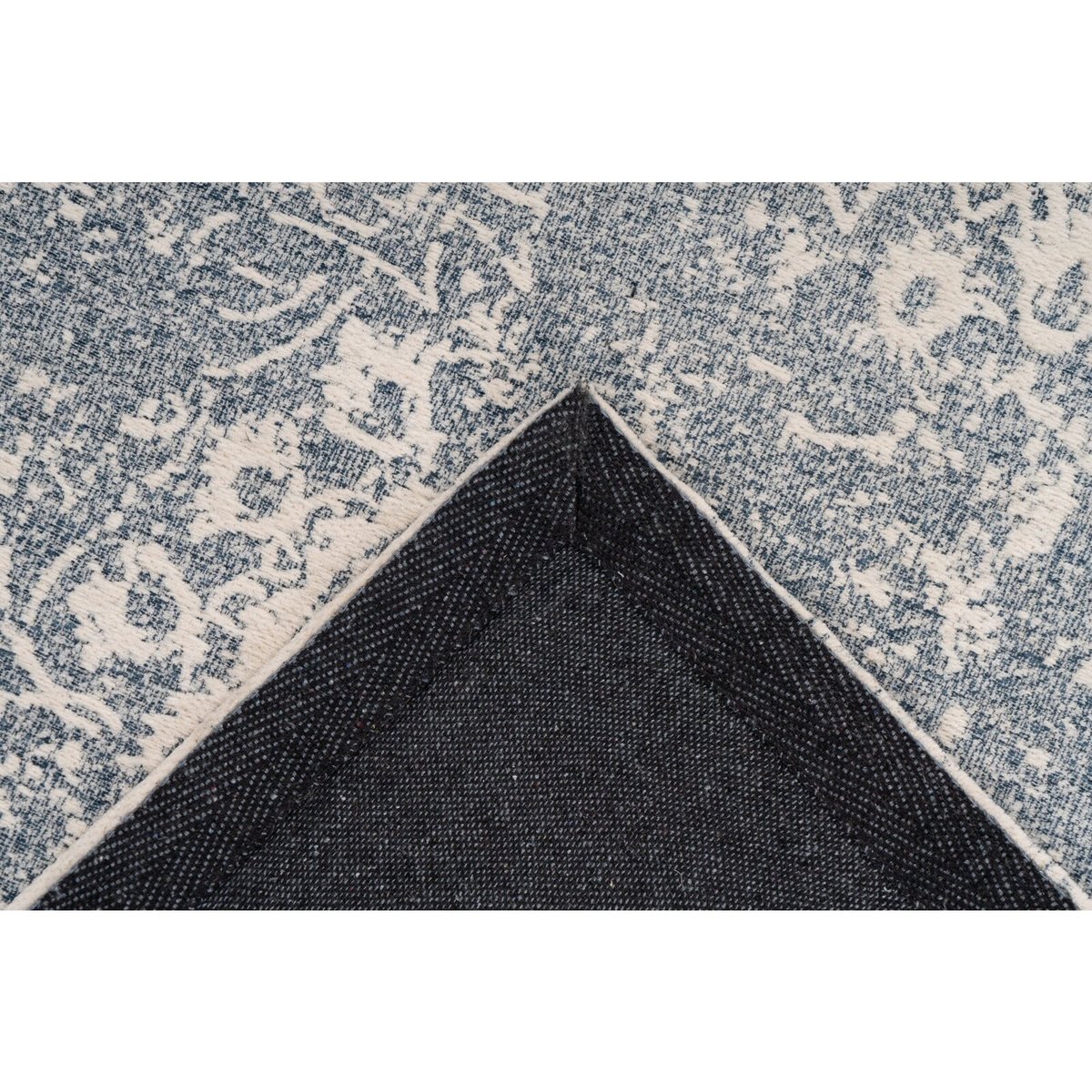 Tapis rectangulaire en polyester Iglesia beige, bleu, ARTE ESPINA