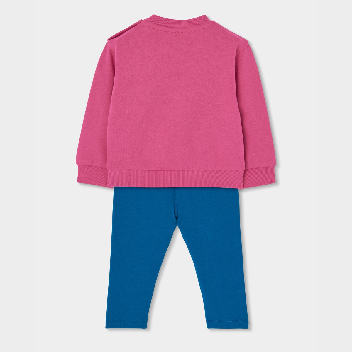 Ensemble maille fille imprimé fleurs multicolore, BOBOLI