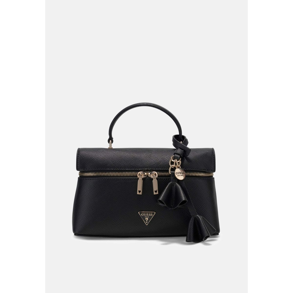 Mini Sac Danielle Canister noir, GUESS