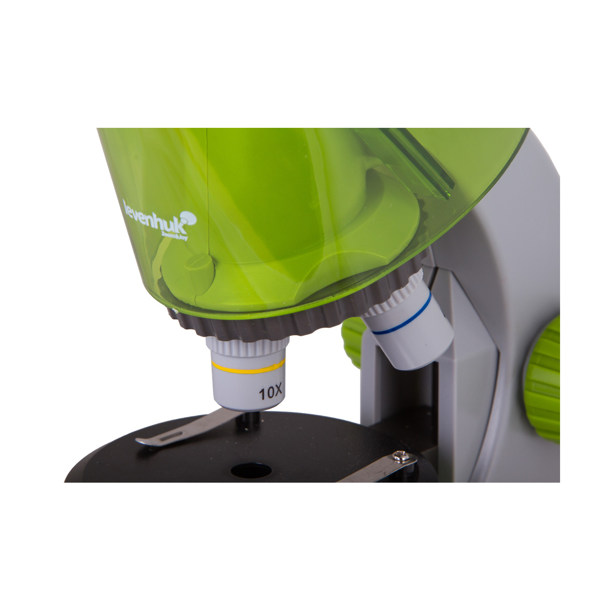 Microscope  LabZZ M101 Lime (EN) couleur unique, LEVENHUK