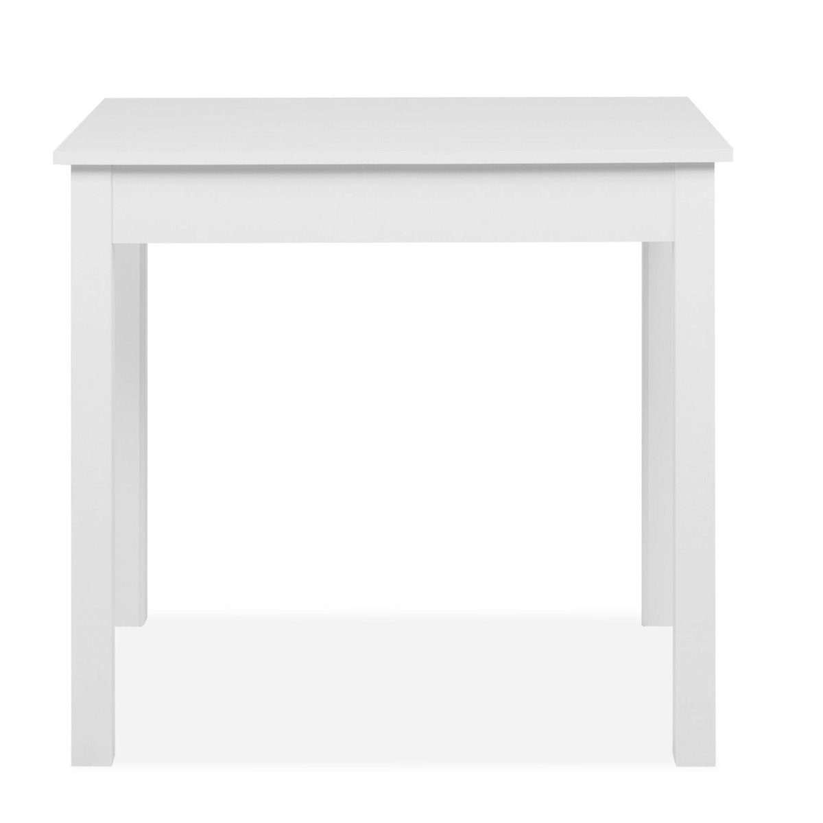Table à manger 110 cm en bois ALVA blanc, PIER IMPORT
