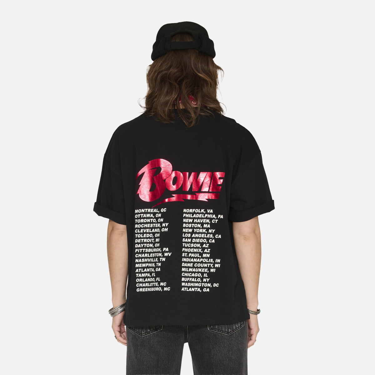 Tshirt TED BOWIE black, MKT STUDIO