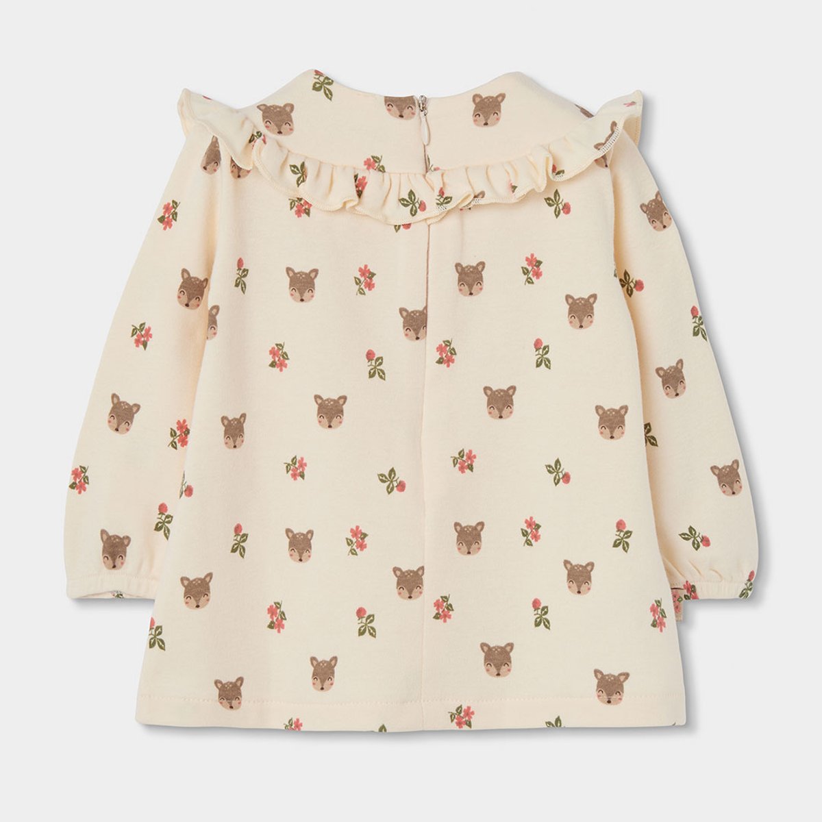 Robe bébé imprimé oursons et fleurs multicolore, BOBOLI