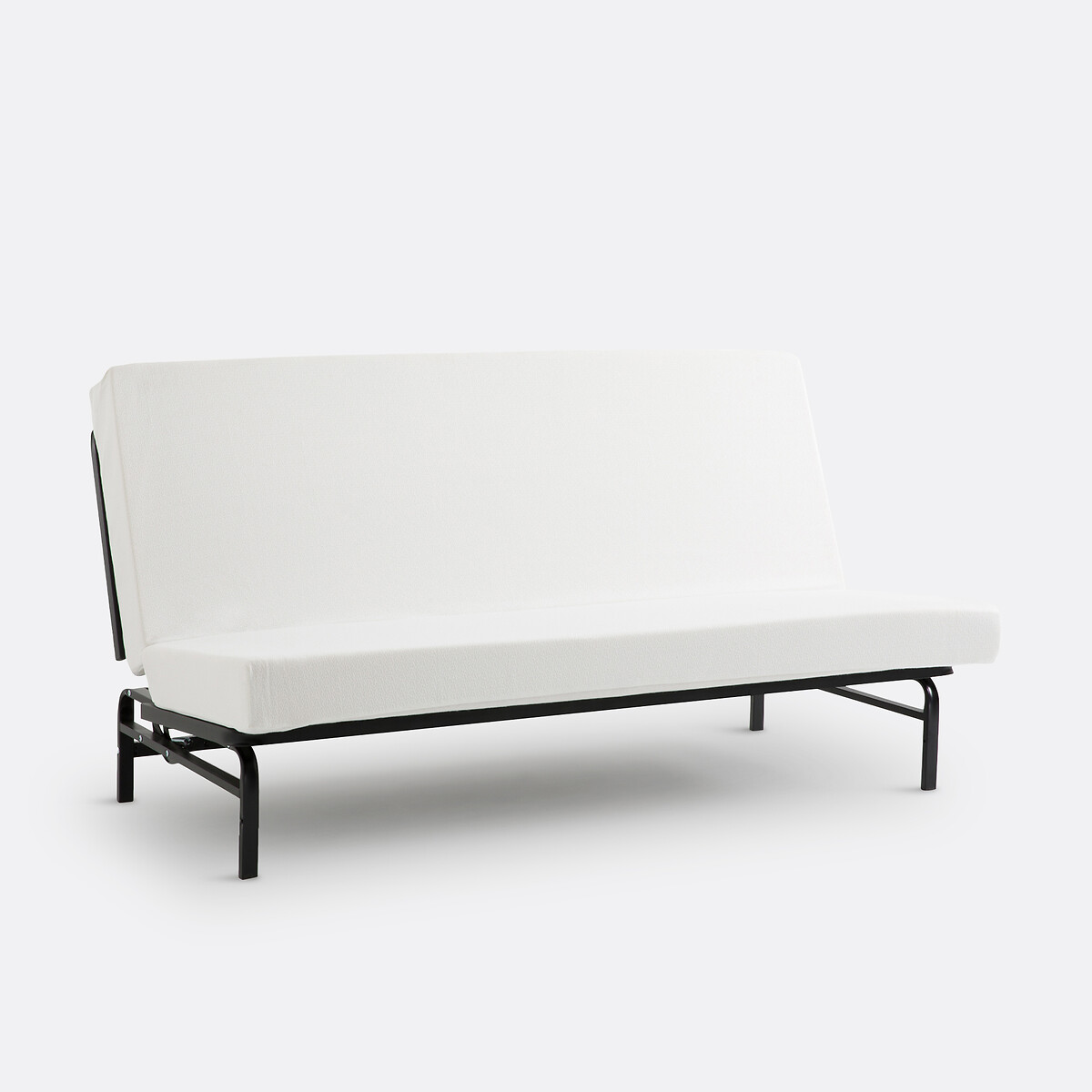 Klik-klak-bank, matras 14 cm, 2 x 10 latten, Derek eucalyptus, SO'HOME