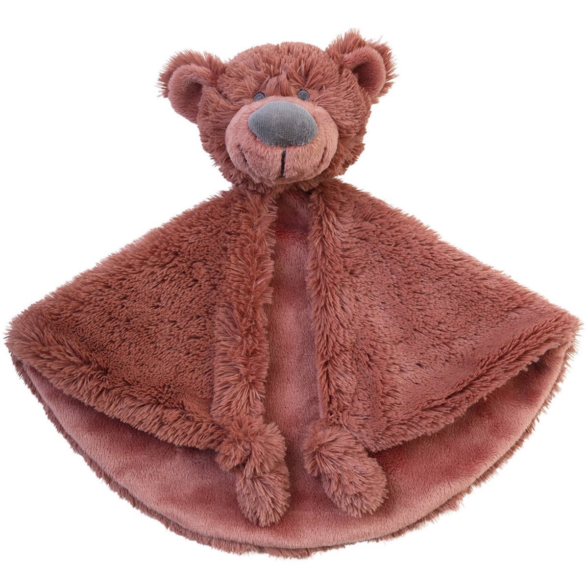 Doudou Ours Bobbie 29 cm rouge, HAPPY HORSE
