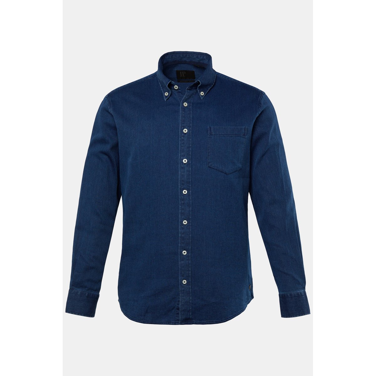 Chemise en jean jean bleu foncé, JP1880