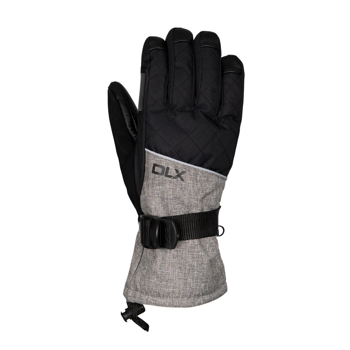 Gants de ski SENGLA noir / gris chiné, TRESPASS