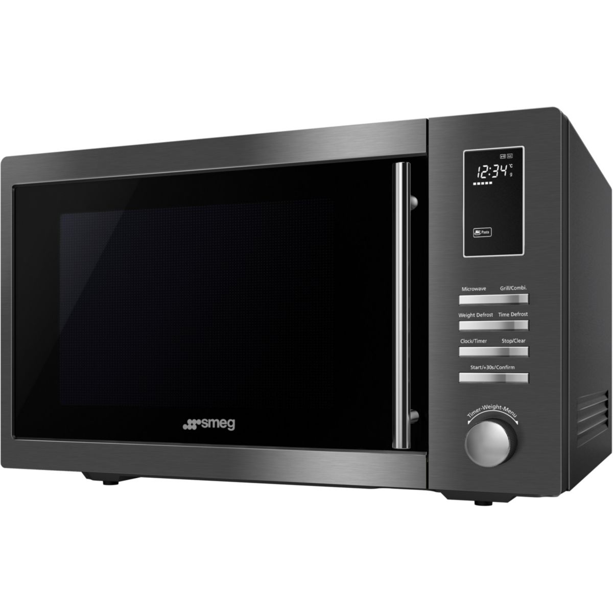 Micro ondes grill MOE25B couleur unique, SMEG