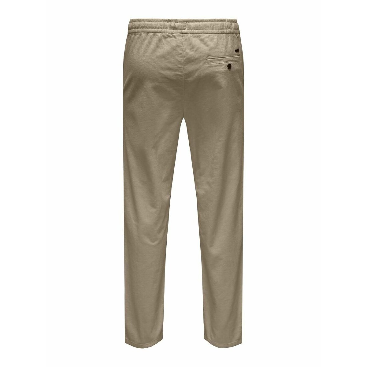 Corduroy Drawstring Trousers beige, ONLY & SONS