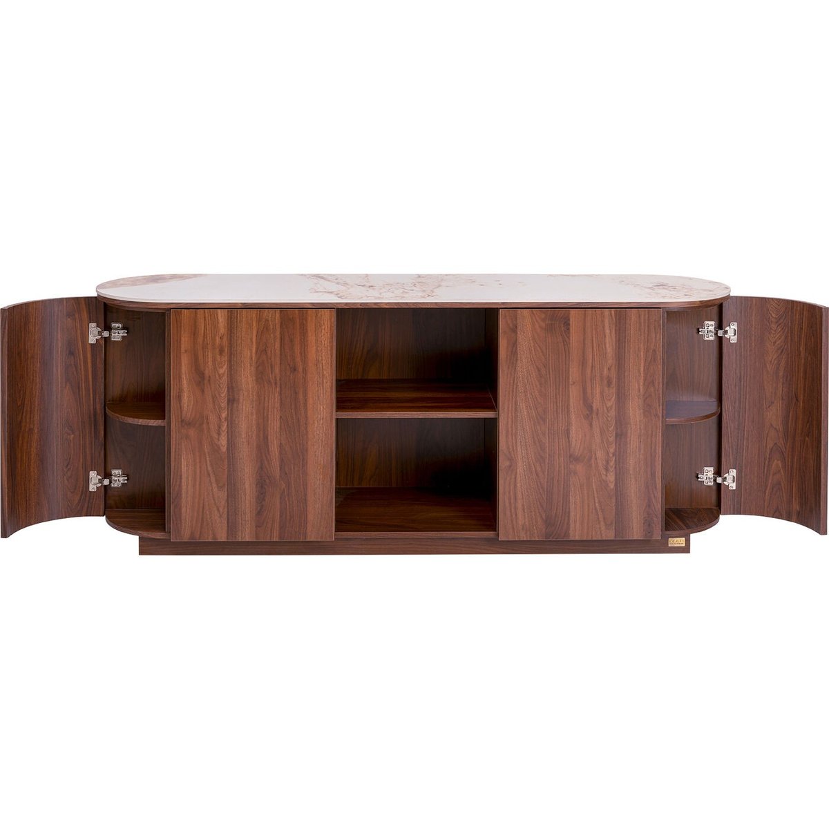 Buffet plateau en grès, RUBEN marron, KARE DESIGN
