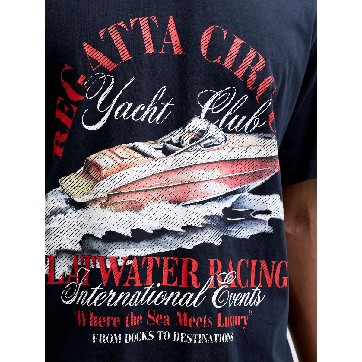 T-Shirt sky captain, JACK & JONES