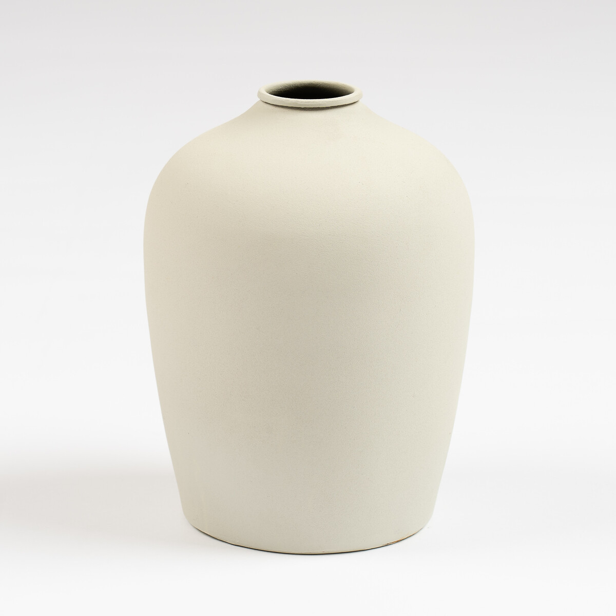 18cm Metal Vase cream, SO'HOME