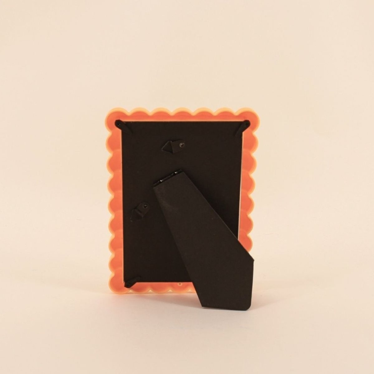 Cadre photo boules 10x15cm orange, ORNAMI