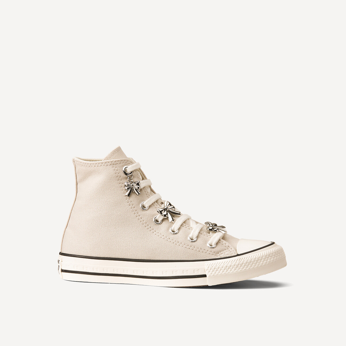 Baskets CHUCK TAYLOR ALL STAR HI BOWS ecru, CONVERSE