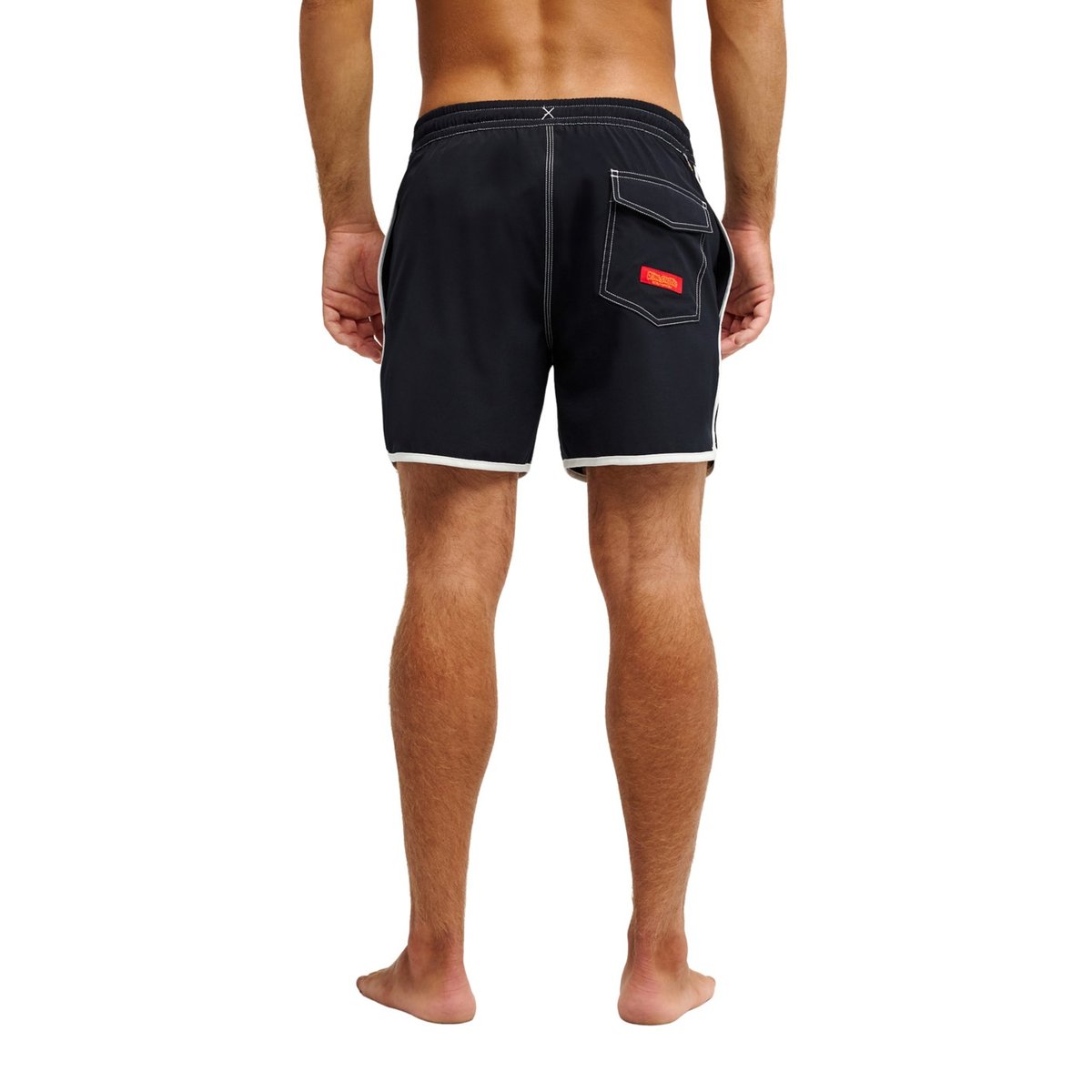 Short de bain BOB MARLEY SCALLOP 16" noir black, QUIKSILVER