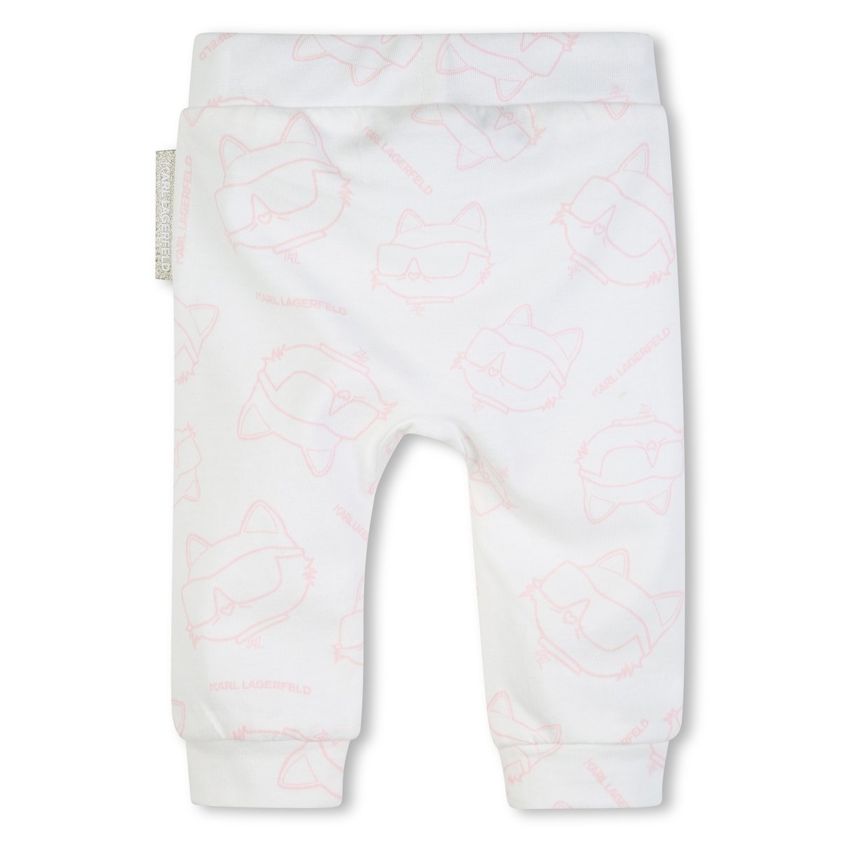 Ensemble robe et legging rose ecru, KARL LAGERFELD KIDS