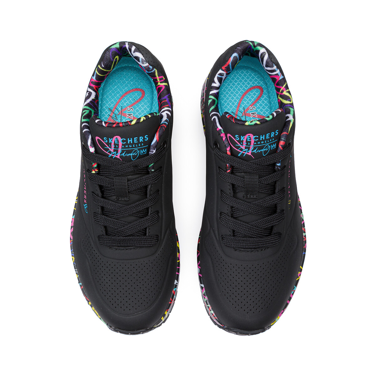 Basket Uno - Loving Love noir, SKECHERS