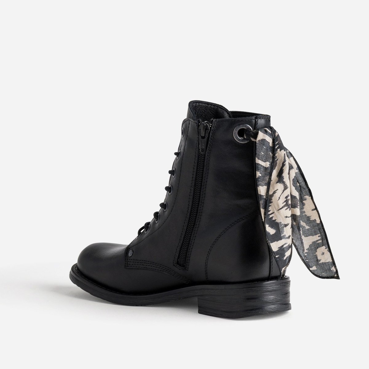 Boots en cuir SIERATTO noir, ERAM