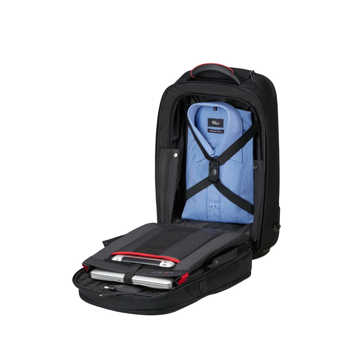 Pro-dlx 6 sac à dos ordinateur à roues black, SAMSONITE