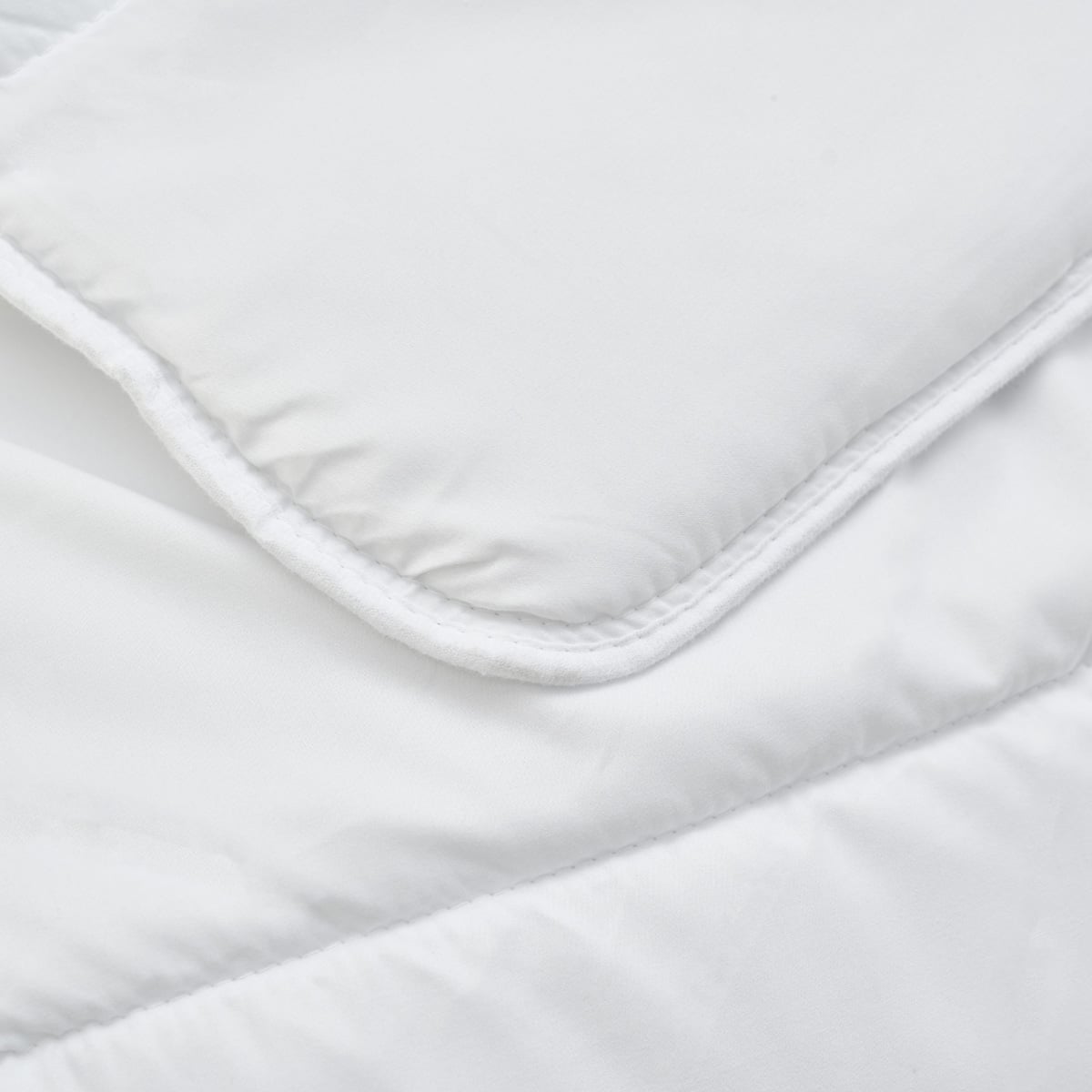 Lot couette tempérée et oreiller(s) essentiel blanc, BLEU CALIN