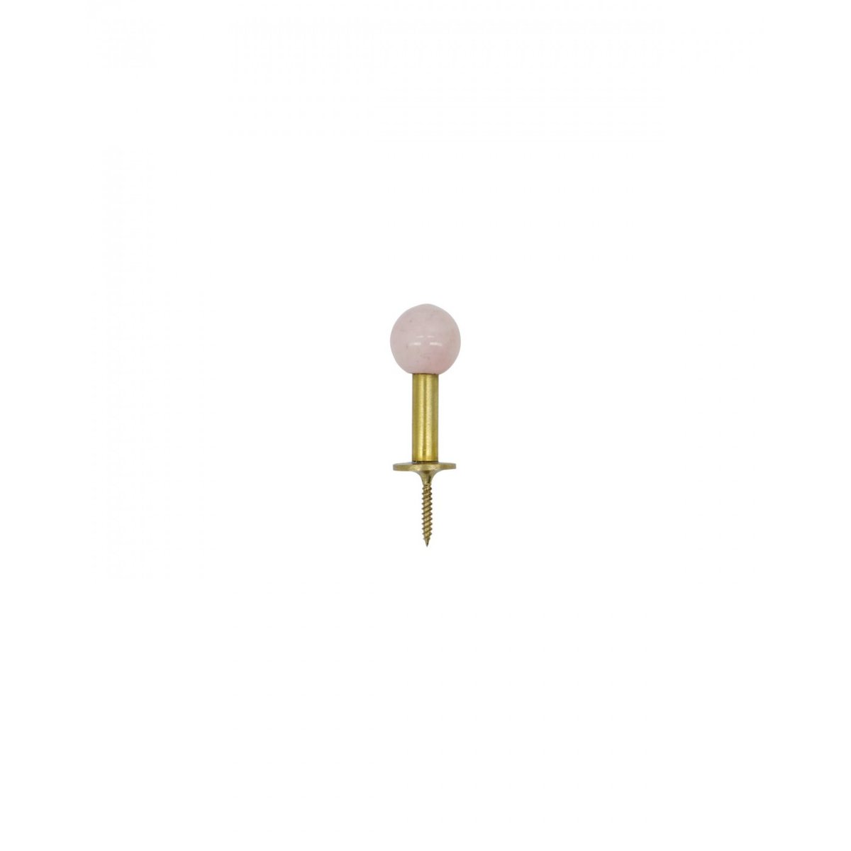 Lot de 2 patères Ball dia 2 cm rose, HOUSE DOCTOR
