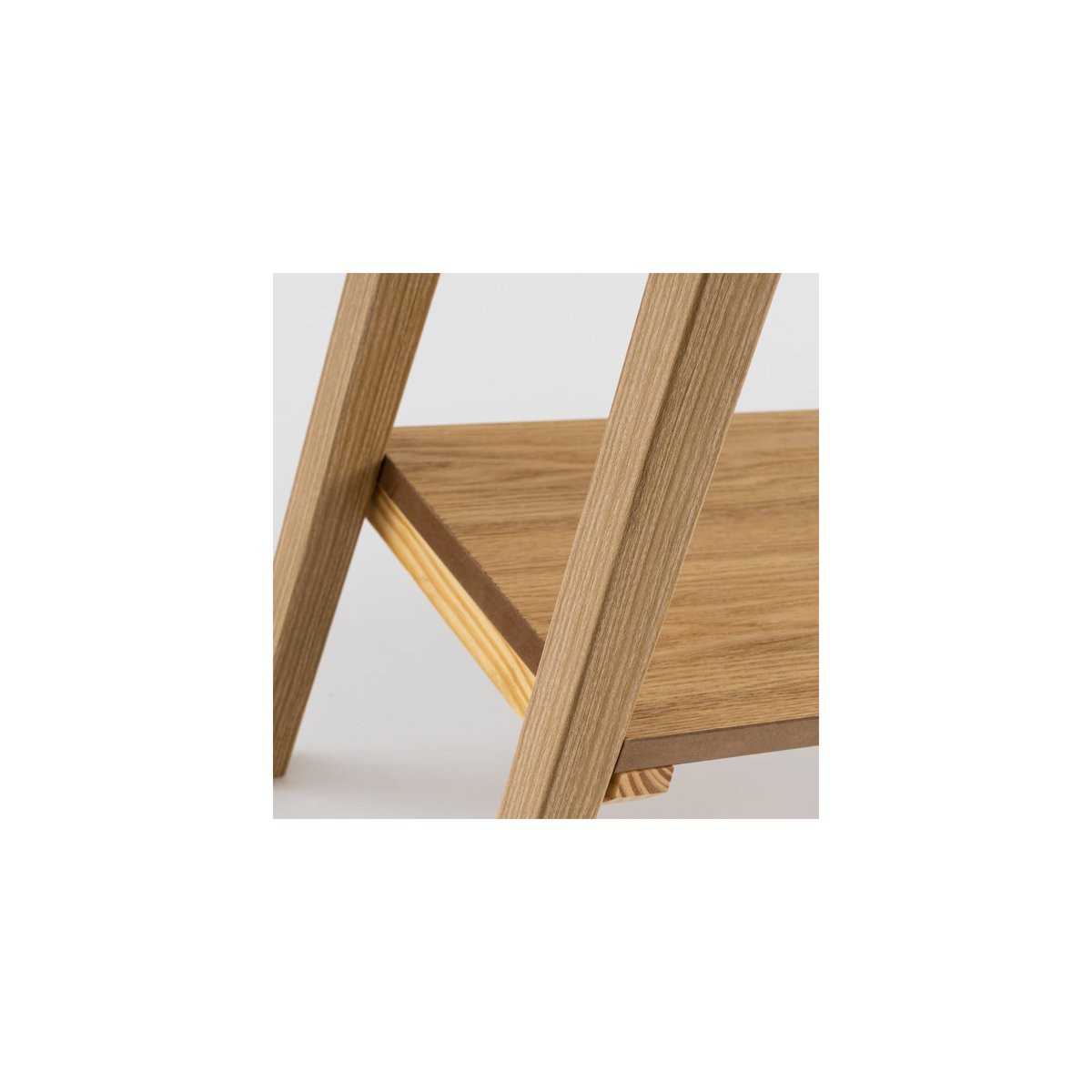 Console d'Entrée en Bois MDF 2 Étages bois, WADIGA
