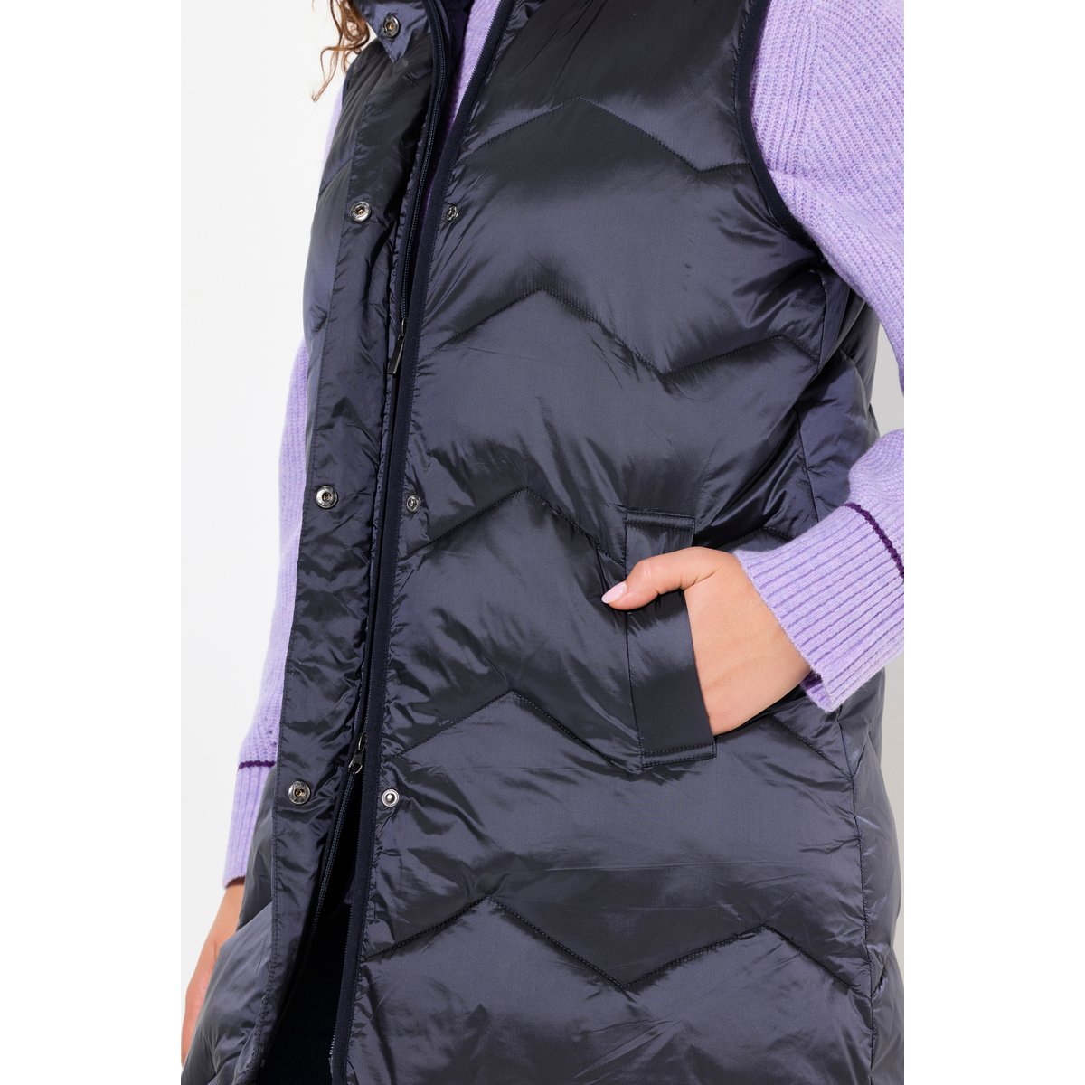 Gilet technique matelassé HYPRAR bleu nuit, ULLA POPKEN