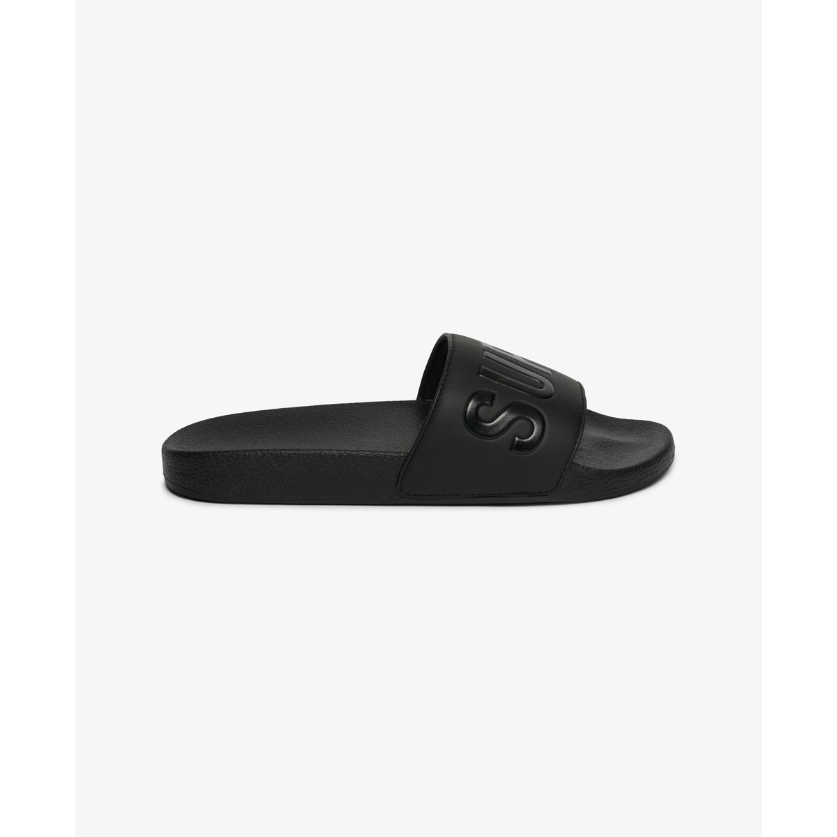 Claquettes de piscine noir, SUPERDRY