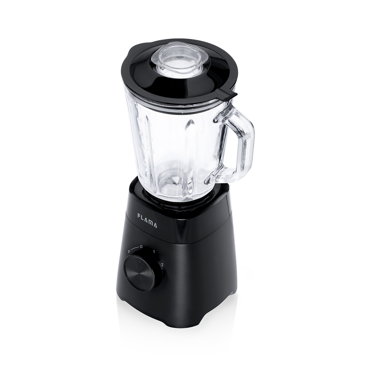 Liquidificadora 1000W Copo Vidro Preta 2232FL, FLAMA preto , FLAMA