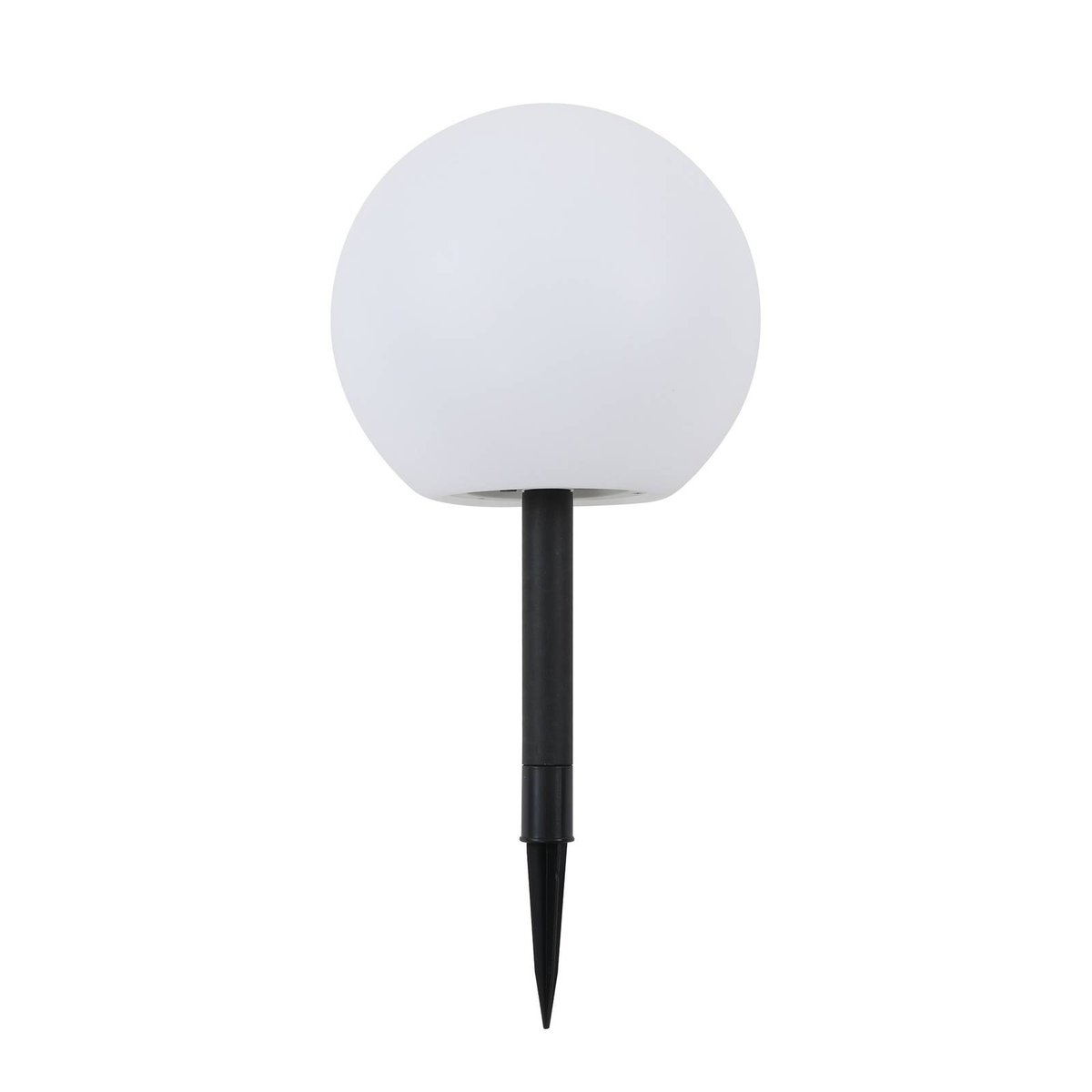 Lampe solaire moderneLED, Lago blanc, LINDBY