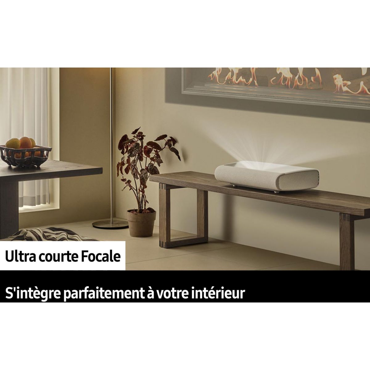 Vidéoprojecteur home cinéma The premiere SP-LPU7D blanc, SAMSUNG