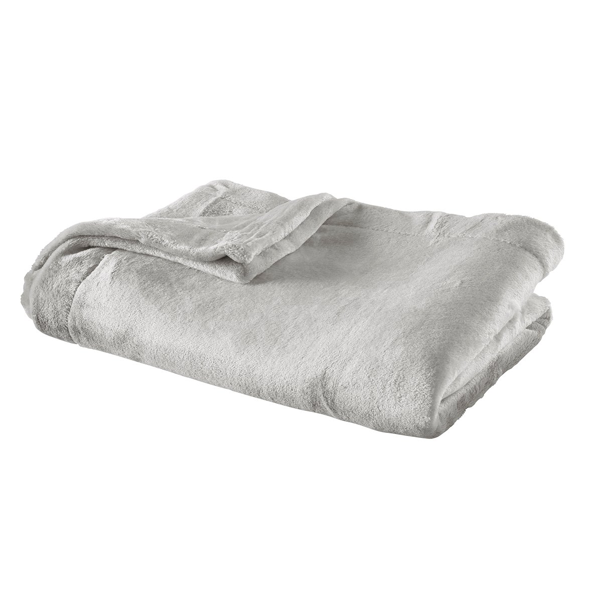 Plaid Polaire Extra Doux Coloris Gris Métal gris métal, DODO