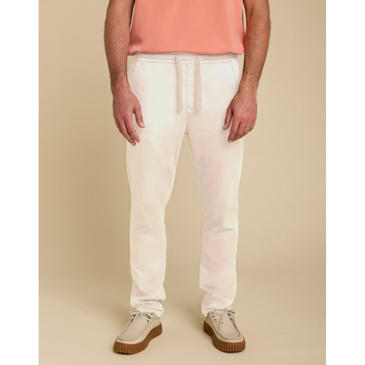 PANTALON LOOSE NOMAD blanc, PULLIN