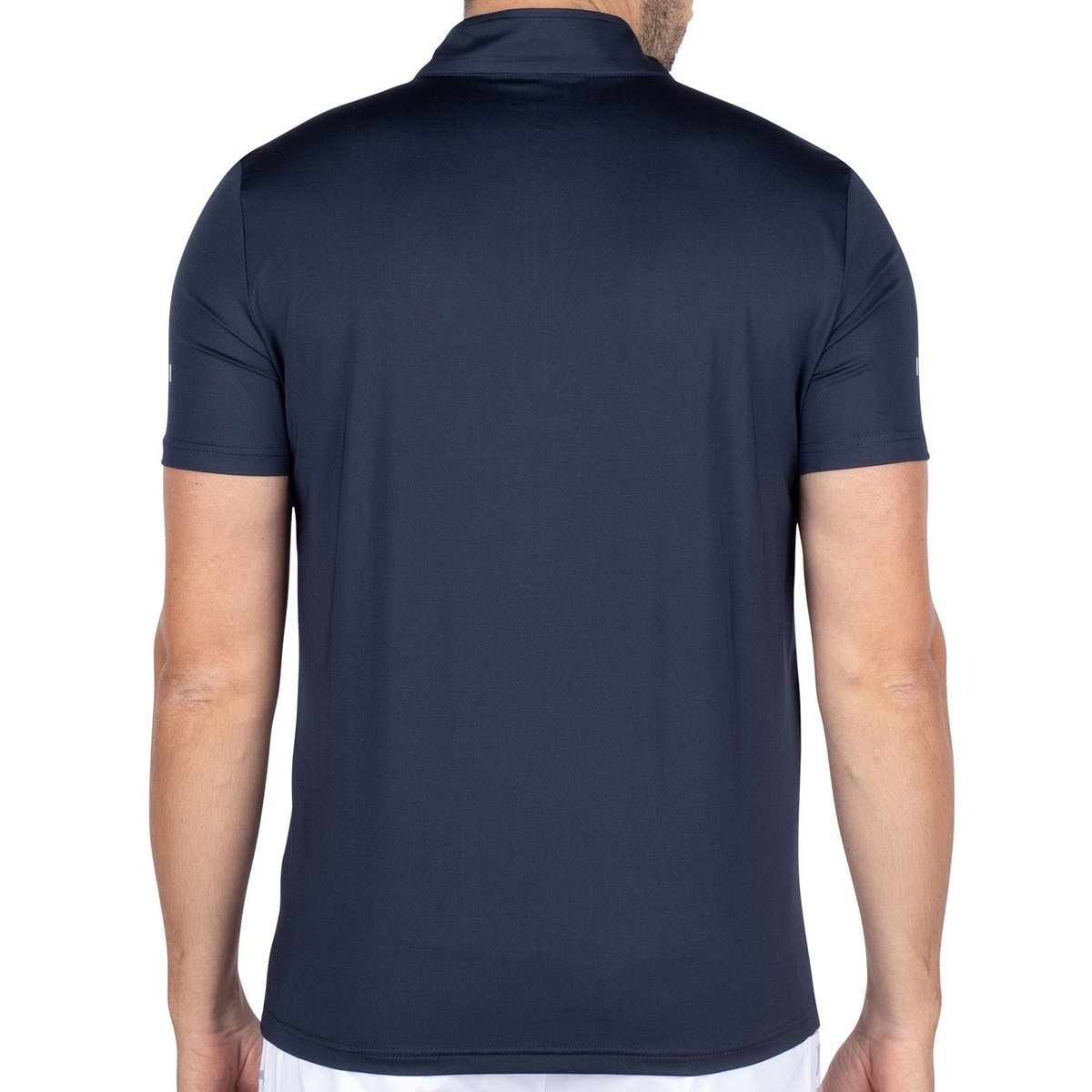T-shirt col zippé DEPT navy, SHILTON