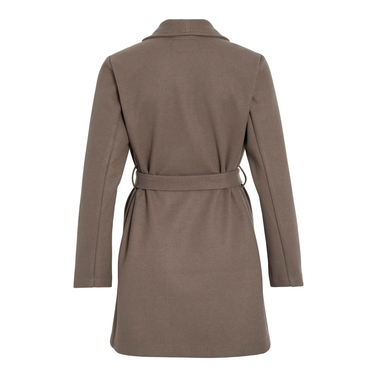 Manteau col italien à nouer falcon, VILA