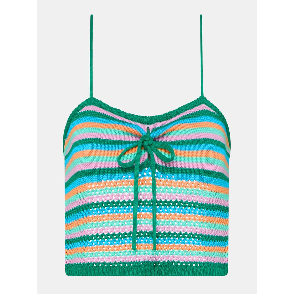 Débardeur JOYCE jungle macramé, CHANTELLE PULP