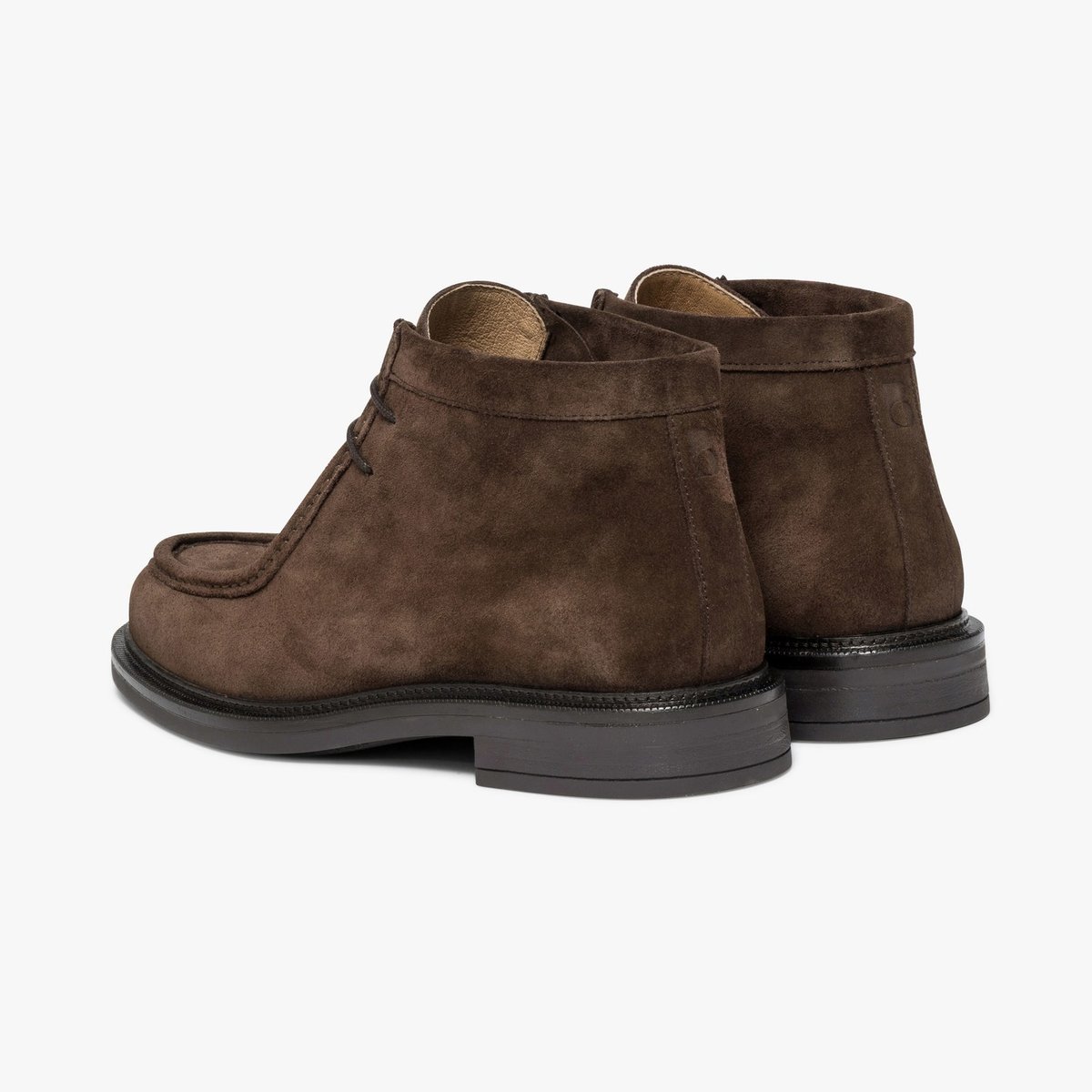 Boots À Talon en cuir FERGUS marron chocolat, BOCAGE