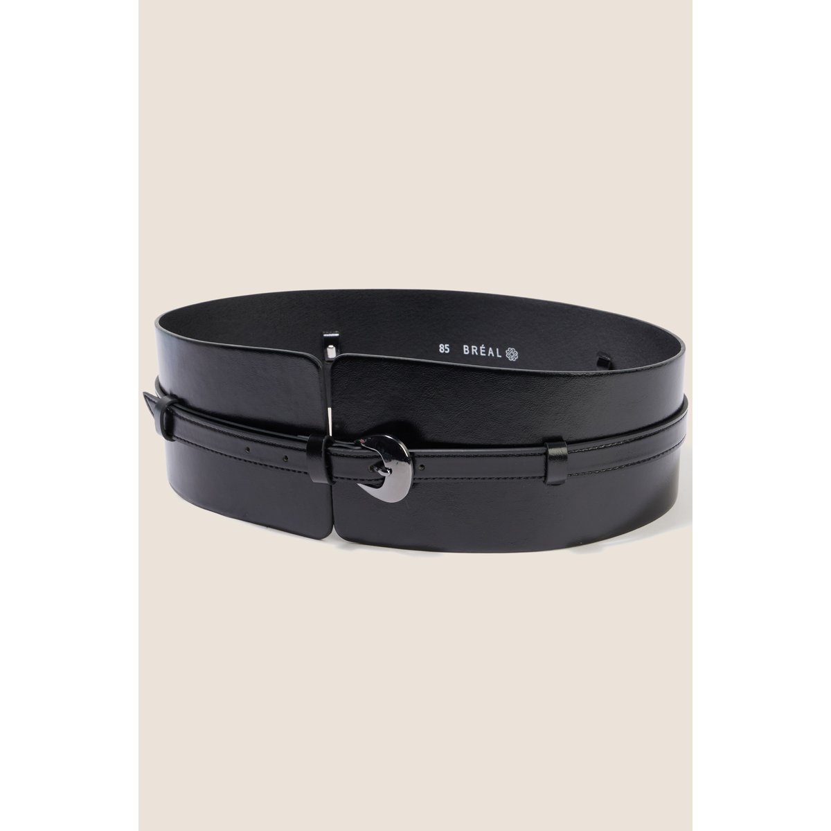 Ceinture large noir, BREAL