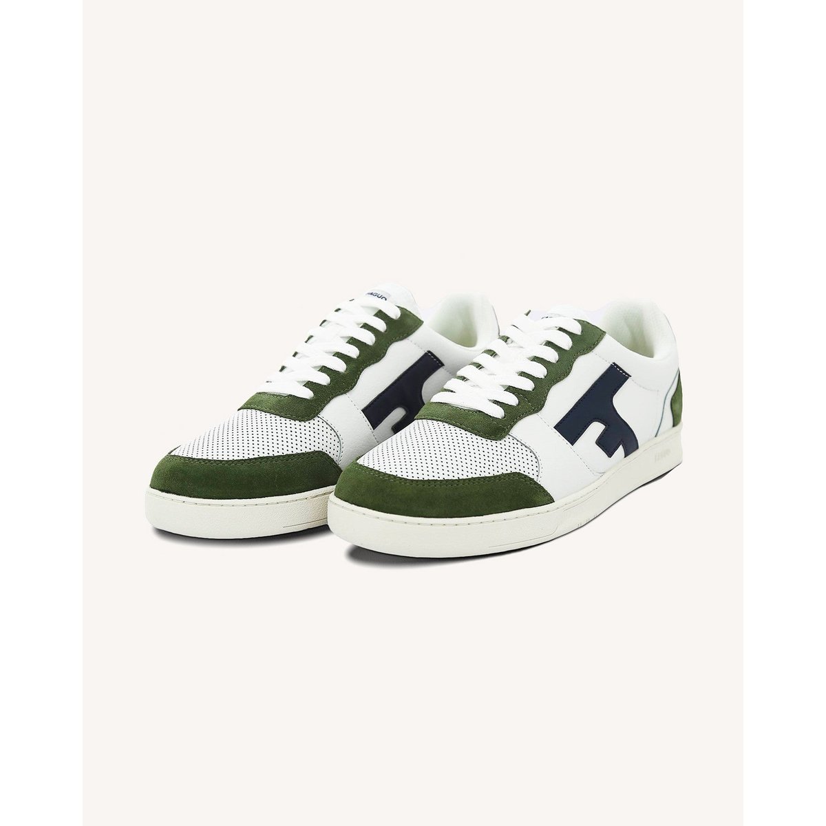 Baskets HAZEL kaki, FAGUO