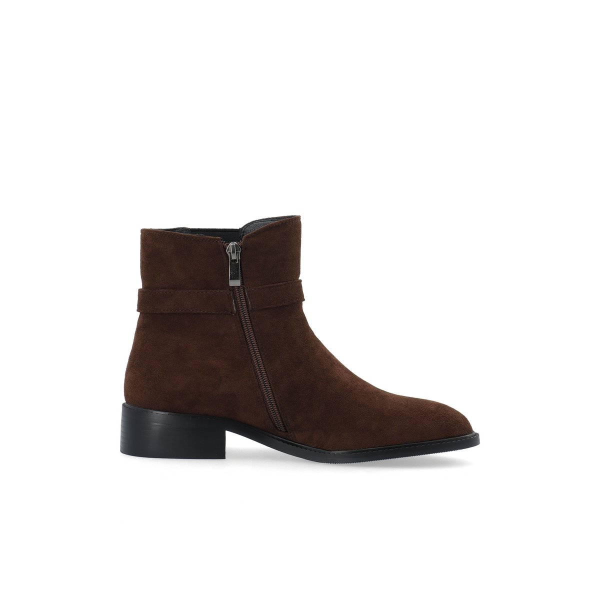 Bottines Chelsea dark brown, BIANCO