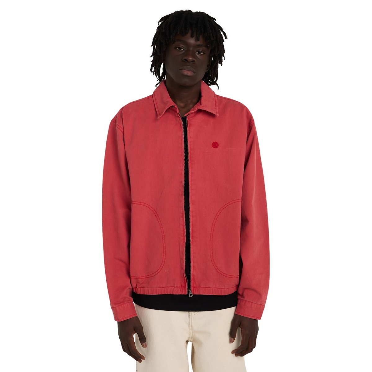 Veste Harrington HARRINGTON TWILL rouge cardinal, ELEMENT