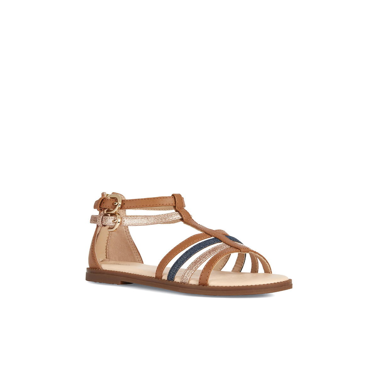 Kids Karly Breathable Sandals cognac, GEOX
